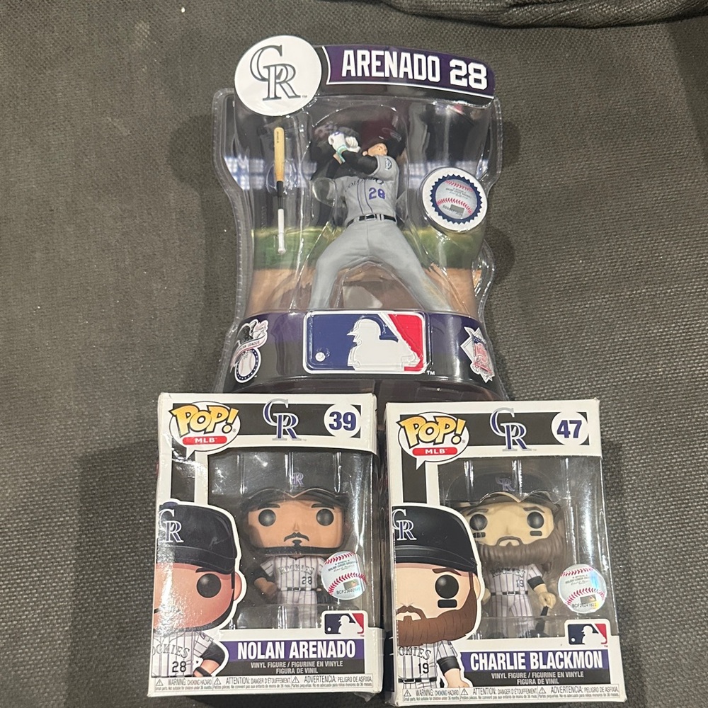 Colorado Rockies Collectible Figurine Set